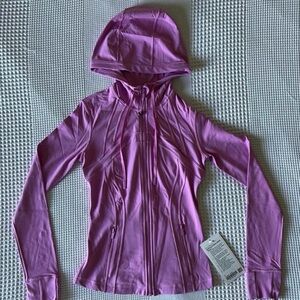 NWT - Lululemon - ‘Define Hooded Jacket *Nulu’ - Pink Dahlia - Size 4